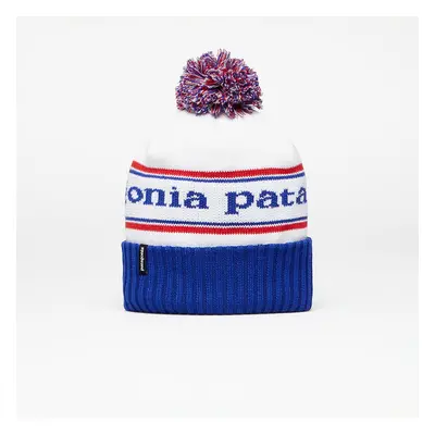 Cappello Patagonia Powder Town Beanie Blue/ White/ Red