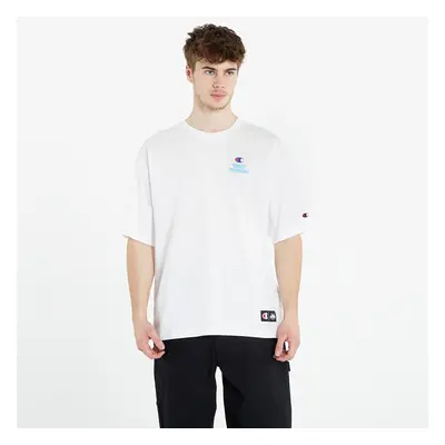 Maglietta Champion x Space Invaders Crewneck T-Shirt White