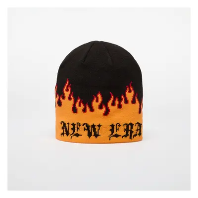 Cappello New Era Knit Thin Flame Skull Knit Tennessee Orange