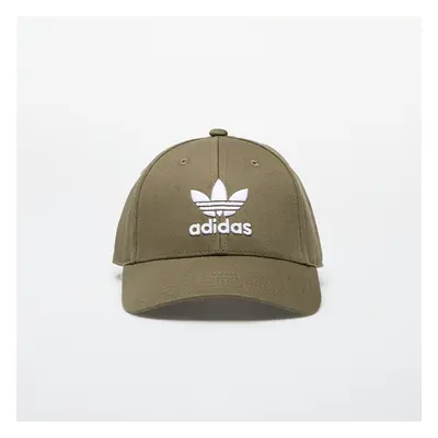 Berretto adidas Trefoil Baseball Cap Olive Strata/ White