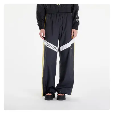 Pantaloni Nike Sportswear Women's High-Waisted Pants Dk Smoke Grey/ Saturn Gold/ White