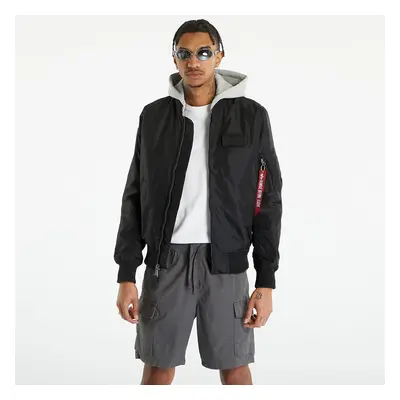 Giacca Alpha Industries MA-1 TT Hood Black