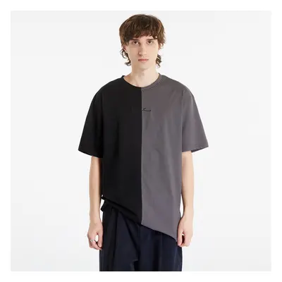 Maglietta Karl Kani Small Signature Split Tee Black/ Anthracite