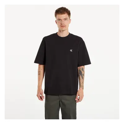 Maglietta Calvin Klein Jeans Heavy Relaxed Short Sleeve Tee Black