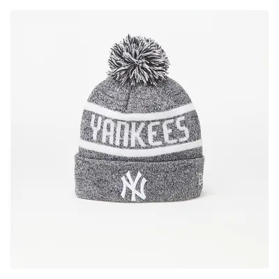 Cappello New Era New York Yankees Jake Bobble Knit Beanie Hat Black/ White