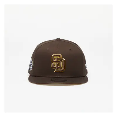 Berretto New Era San Diego Padres Side Patch 9FIFTY Snapback Cap Nfl Brown Suede/ Bronze