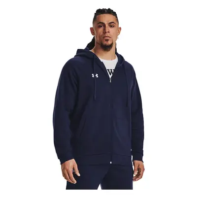 Felpa Under Armour Rival Fleece Fz Hoodie Midnight Navy