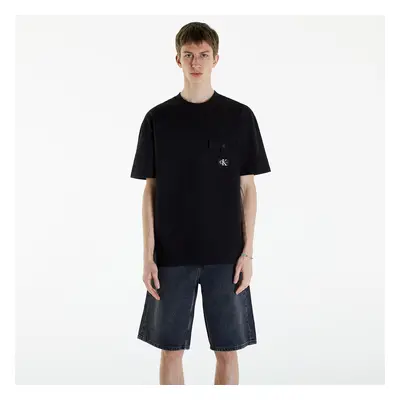 Maglietta Calvin Klein Jeans Texture Pocket Short Sleeve T-Shirt CK Black