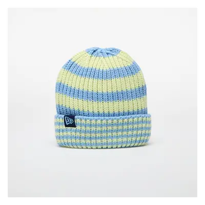 Cappello New Era Knit Medium Stripe Beanie Pastel Blue