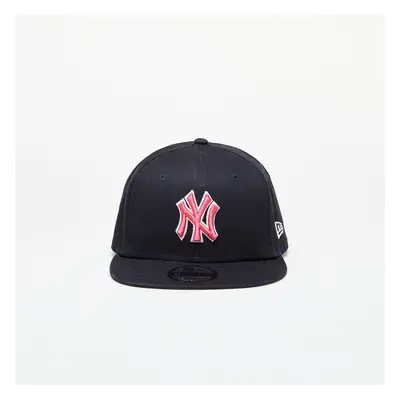 Berretto New Era New York Yankees MLB Outline 9FIFTY Snapback Cap Navy/ Lava Red