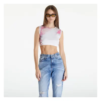 Calvin Klein Jeans Cropped Tank Top White