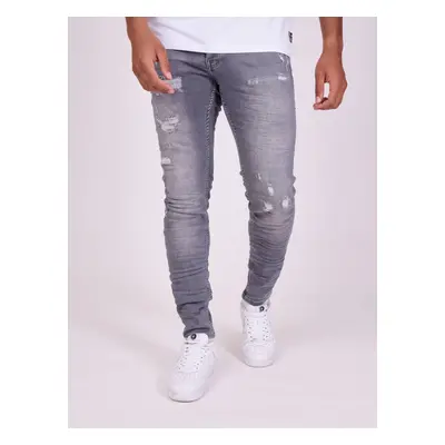 Jeans slim effetto consumato Project X Paris