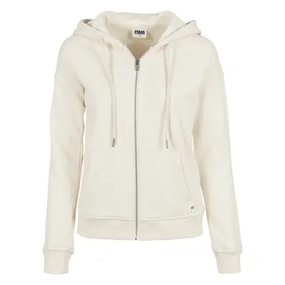 Felpa con cappuccio da donna Urban Classics organic terry zip - taglie forti