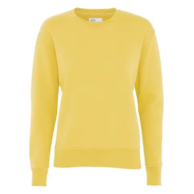 Maglione girocollo da donna Colorful Standard Classic Organic lemon yellow