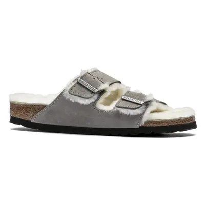 Ciabatte Birkenstock Arizona Vl Stone Coin Lammfell