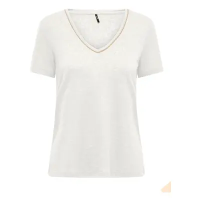 Camicia donna con scollo a V Only Onldorit Shine Jrs