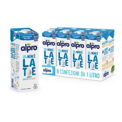 ALPRO QUESTO NON È LATTE Light Gusto Avena | Alproshop.it 8 Bottiglie da 1L