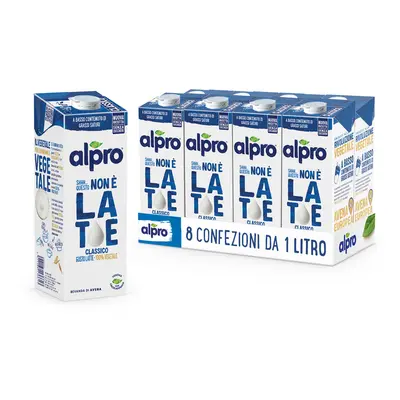 ALPRO QUESTO NON È LATTE Gusto Avena| Alproshop.it 8 Bottiglie da 1L