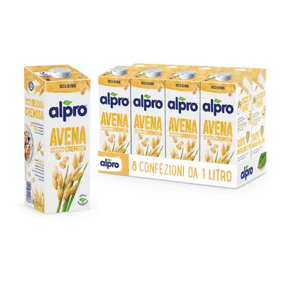 ALPRO CLASSICO Bevanda Vegetale all'Avena 8l |Alproshop.it 8 Confezioni da 1l