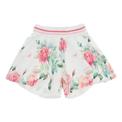 Shorts in felpa rose