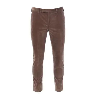 Pantalone dieci f.f. in velluto 1000 righe super soft