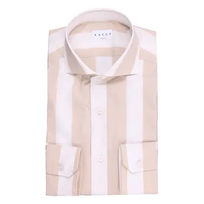 Camicia in cotone riga sdraio