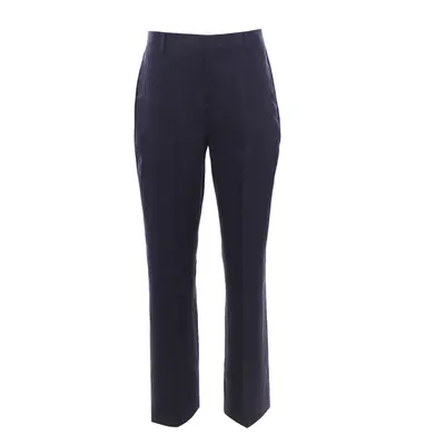 Pantalone vita alta in tencel