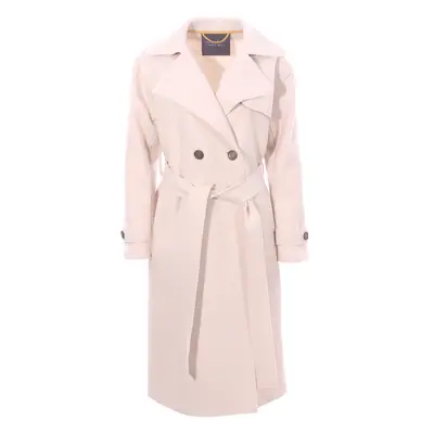 Cappotto trench in lana vergine