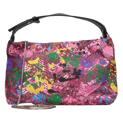 Borsa in tessuto e paillettes