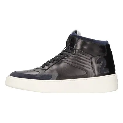 Sneakers alte in pelle