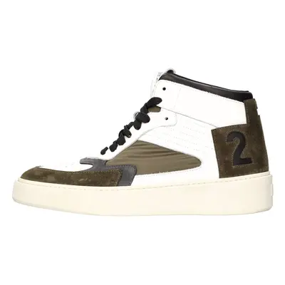 Sneakers alte in pelle