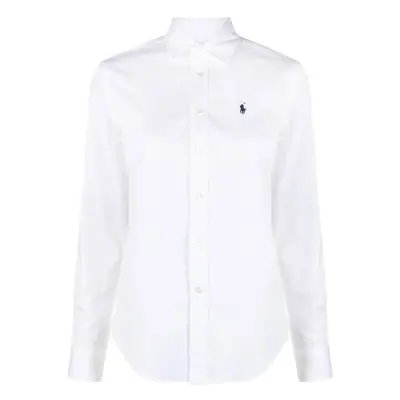 Camicia donna slim bianca