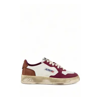 Sneakers Super Vintage Bianche e Fucsia