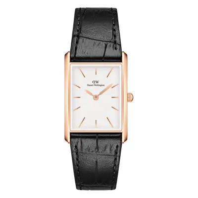 Daniel Wellington DW Orologio Bound Black Crocodile Rose Gold 22x32