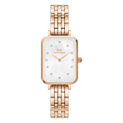 Daniel Wellington DW Orologio Quadro Lumine 5-Link Melrose 20x26mm Rose Gold