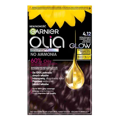 Garnier Olia Tinta per Capelli 4.12 Marrone Scuro