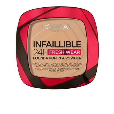 L'Oréal Paris Infaillible 24H Fresh Wear Fondotinta in Polvere 140 9 g Golden Beige