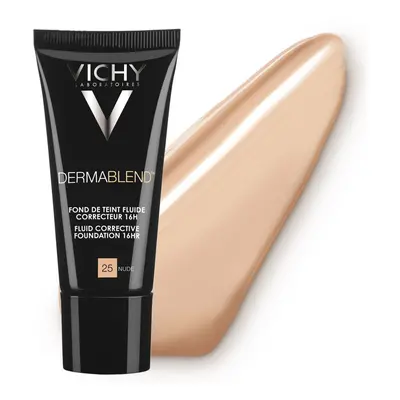 Vichy Dermablend Fondotinta Correttore con SPF 35, 25 30 ml nude