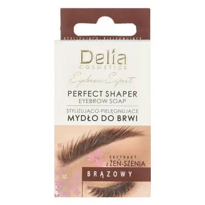 Delia Eyebrow Expert Sapone per Sopracciglia Modellante e Curativo Marrone 10 ml 10 ml