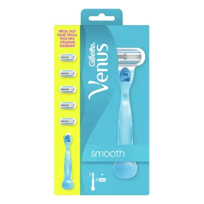 Gillette Venus Classic Rasoio Da Donna + 4 Lamette Ricambio