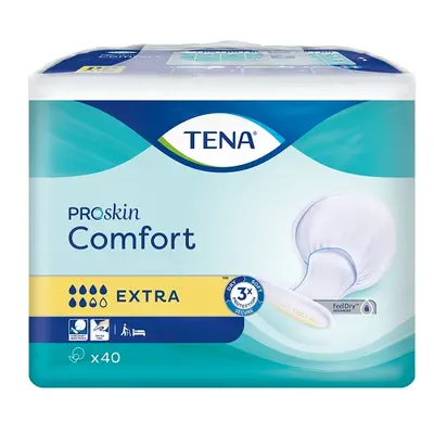 Tena Comfort ProSkin Extra, Pannoloni Anatomici, 40 pz