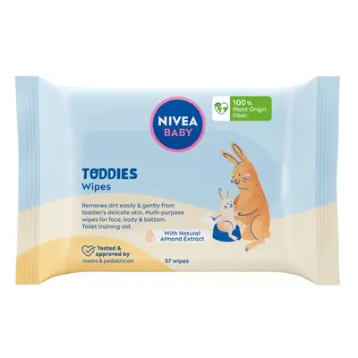 Nivea Baby Salviette Biodegradabili Toddies 57 pz