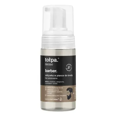 Tołpa Dermo Barber Mousse-Conditioner per Barba e Capelli 100 ml 100 ml