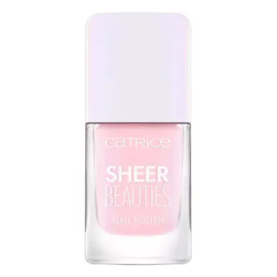 Catrice Sheer Beauties Smalto per Unghie, 040 10.5 ml Fluffy Cotton Candy