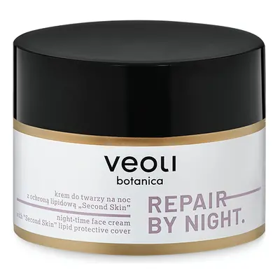 Veoli Botanica Repair By Night Crema Viso Notte con Protezione Lipidica Second Skin 50 ml 50 ml