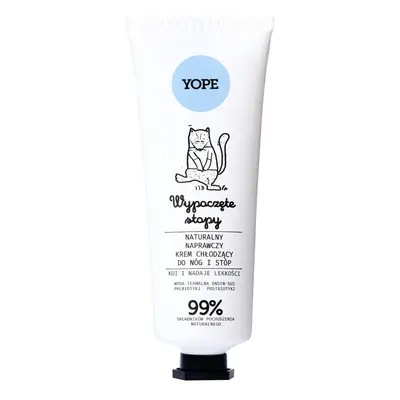 Yope Foot Crema Naturale Riparatrice e Rinfrescante per Gambe e Piedi 75 ml 75 ml