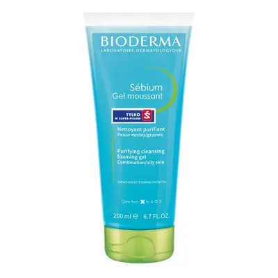 Bioderma Sebium Gel Moussant Detergente (Tubo) (Esclusiva) 200 ml 200 ml