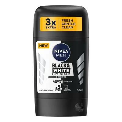 Nivea Deo Ap Stick Black & White Original 50 ml 50 ml