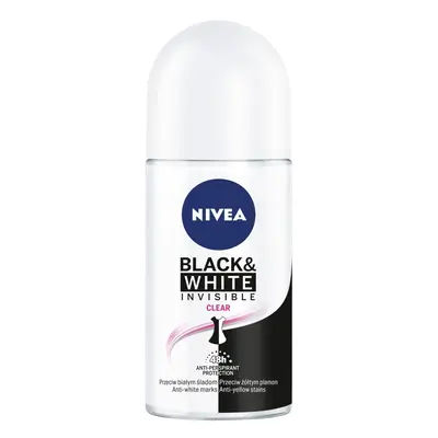 Nivea Deo Roll-On Black&White Clear 50 ml 50 ml