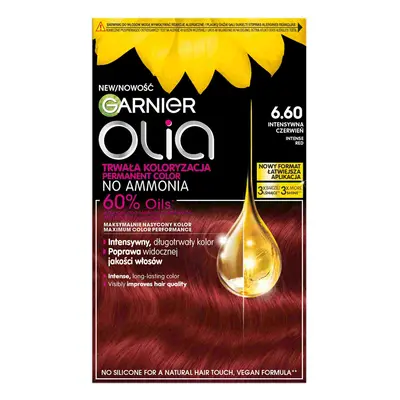 Garnier Olia Tinta per Capelli 6.60 Rosso Intenso